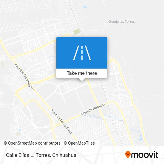 Mapa de Calle Elías L. Torres