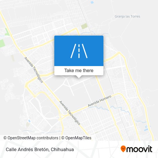 Calle Andrés Bretón map