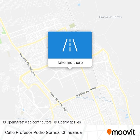 Calle Profesor Pedro Gómez map