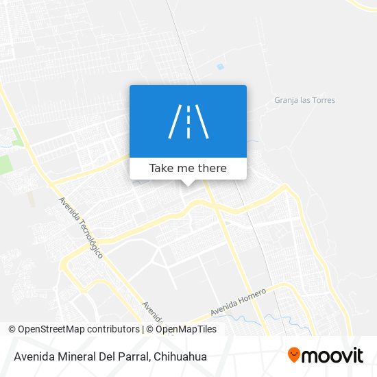 Avenida Mineral Del Parral map