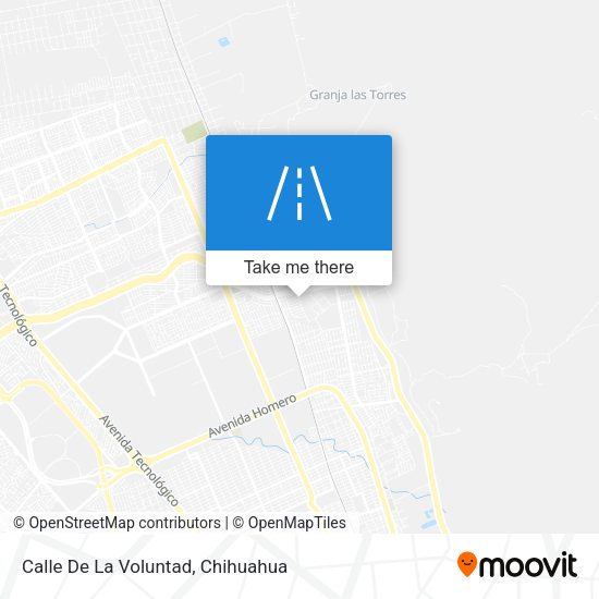 Calle De La Voluntad map
