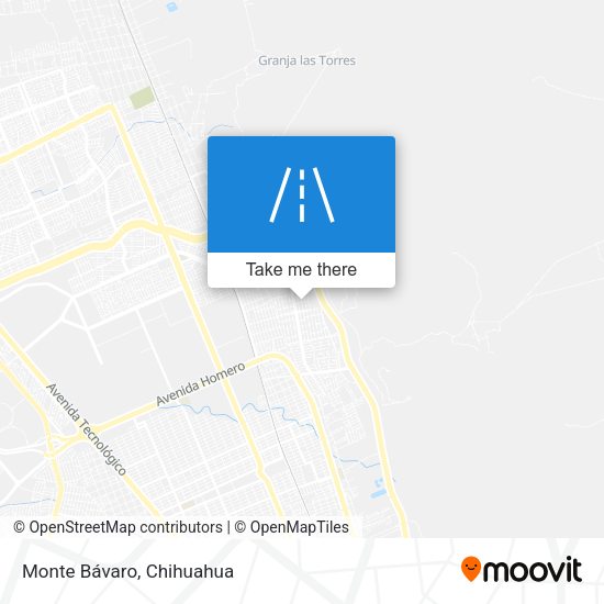 Mapa de Monte Bávaro