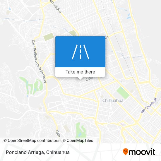 Mapa de Ponciano Arriaga
