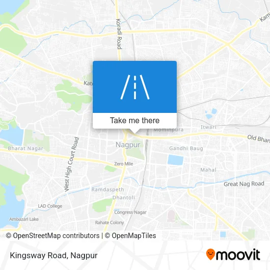 Kingsway Road map