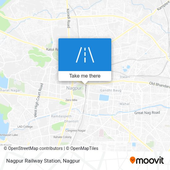 Nagpur Railway Station map