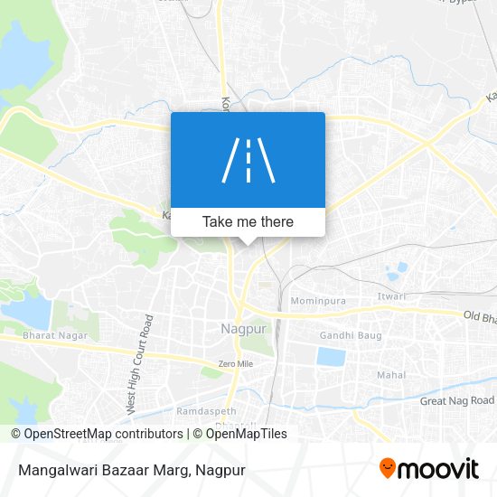 Mangalwari Bazaar Marg map