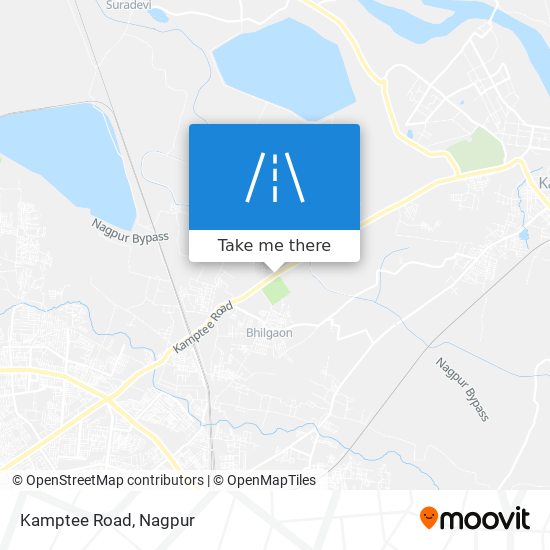 Kamptee Road map