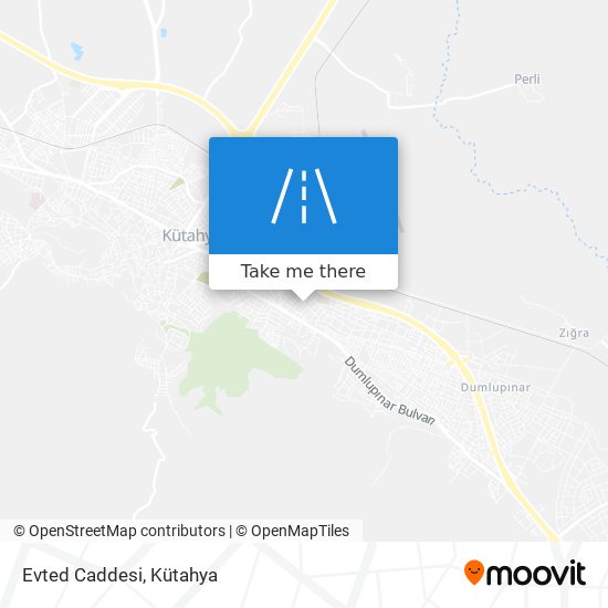 Evted Caddesi map