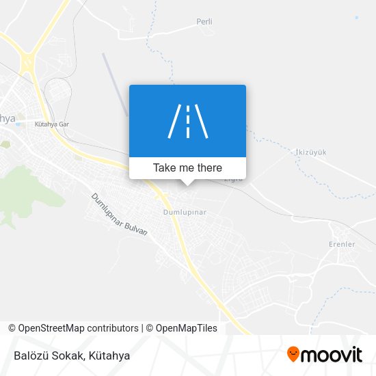 Balözü Sokak map