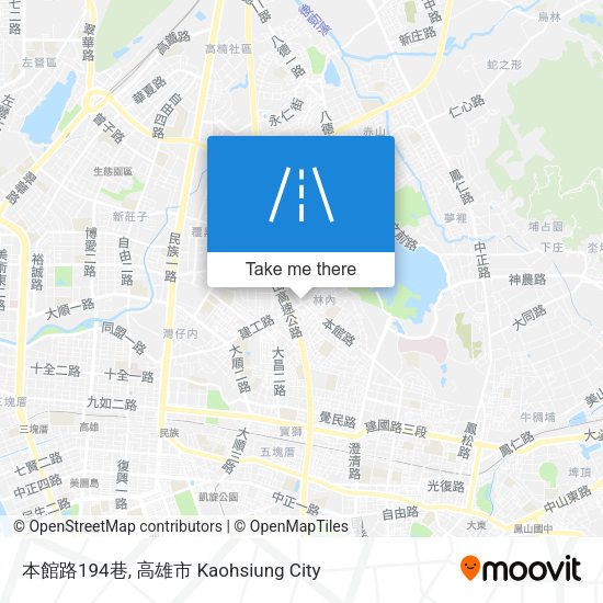 本館路194巷 map