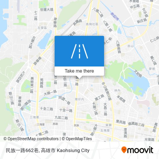 民族一路662巷 map