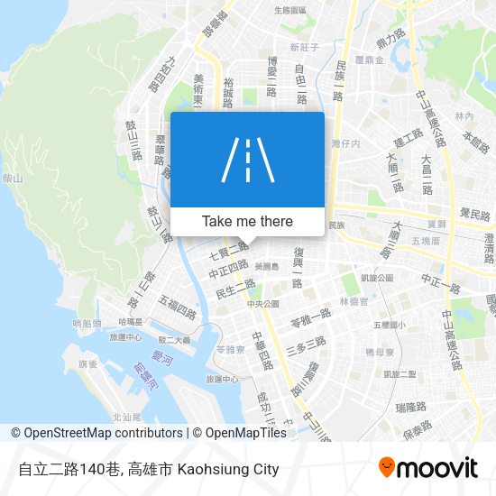 自立二路140巷 map