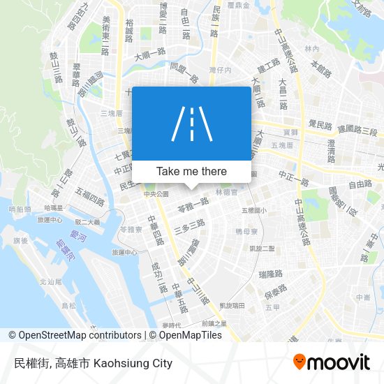 民權街 map