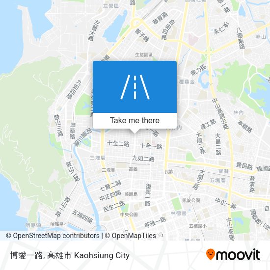 博愛一路地圖