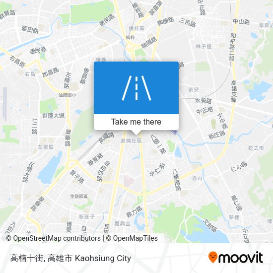 高楠十街地圖