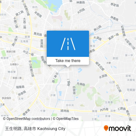 王生明路 map