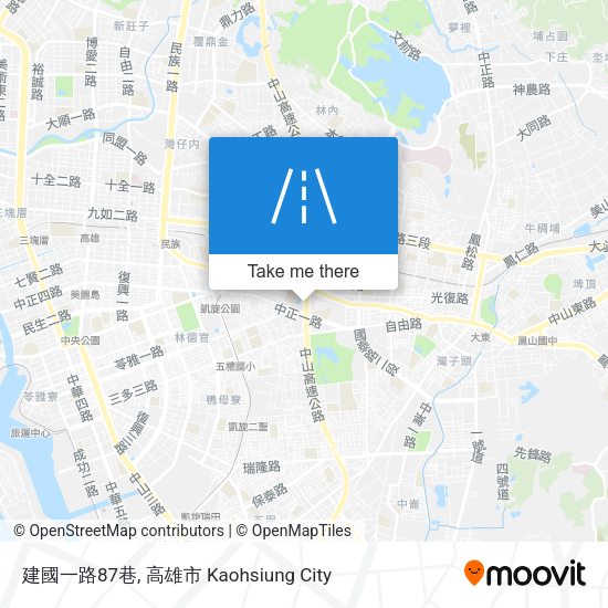 建國一路87巷 map