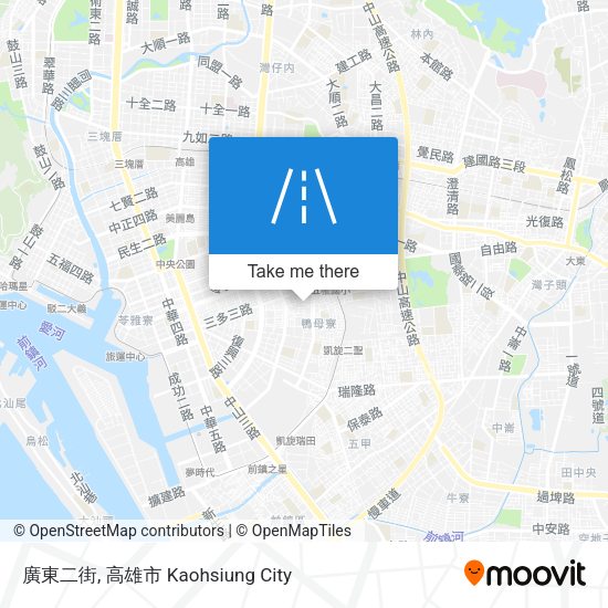 廣東二街 map