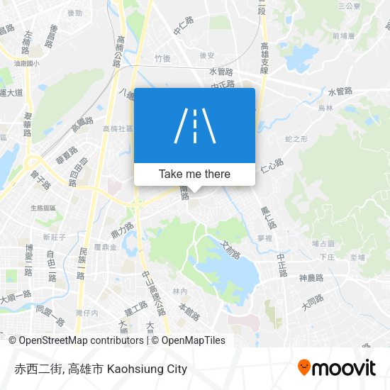赤西二街地圖