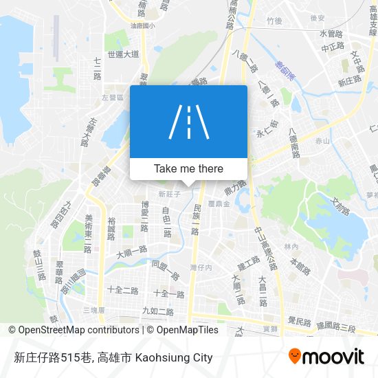 新庄仔路515巷地圖