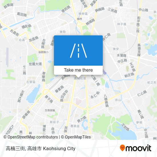 高楠三街 map