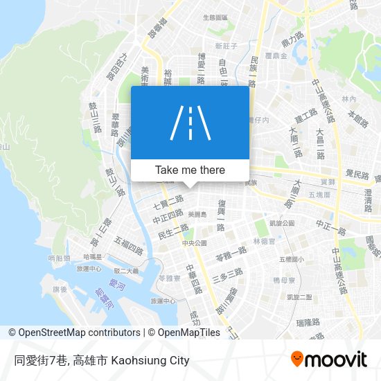 同愛街7巷 map