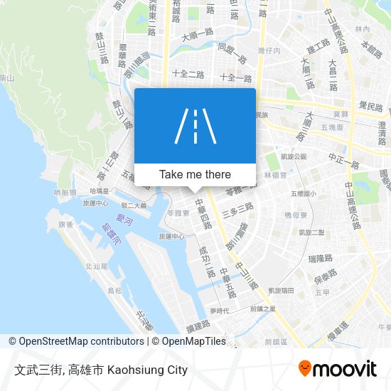 文武三街 map