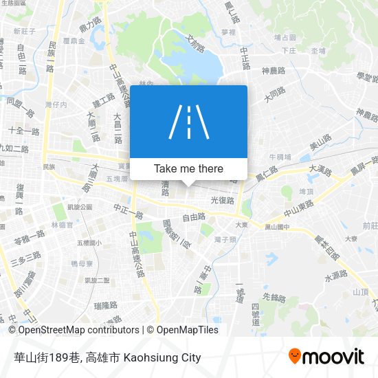 華山街189巷地圖