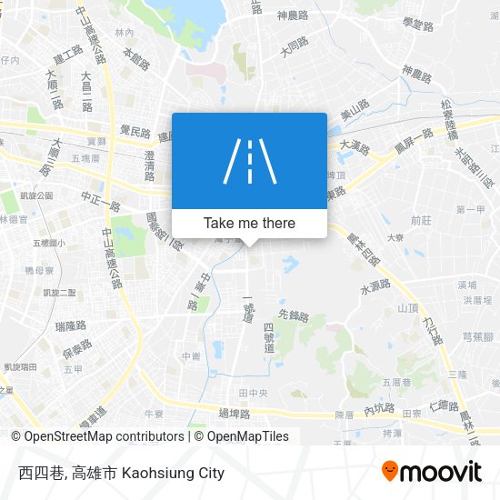 西四巷地圖