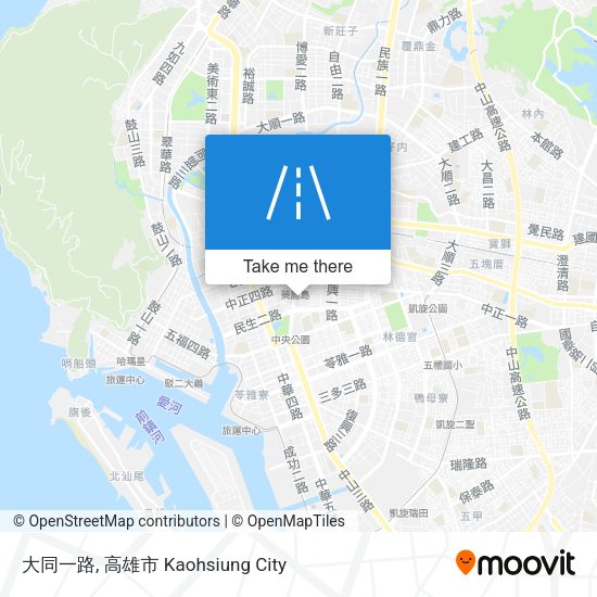 大同一路 map