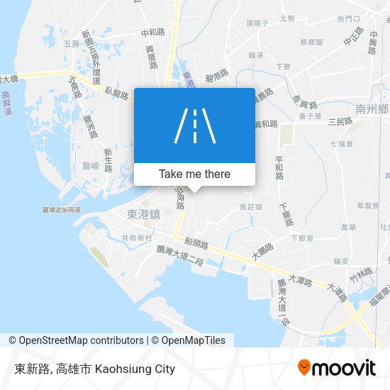 東新路 map