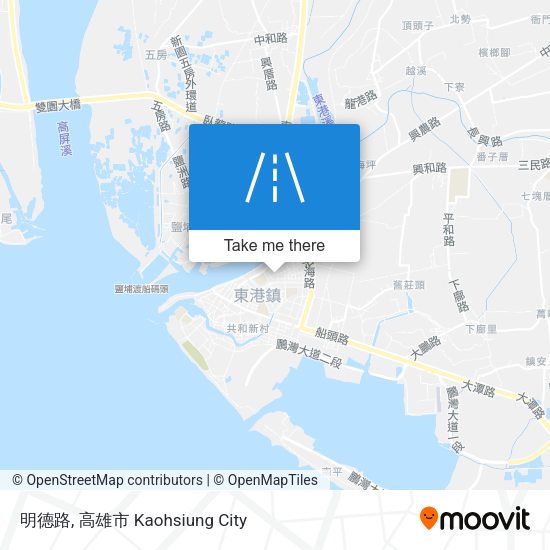 明德路 map