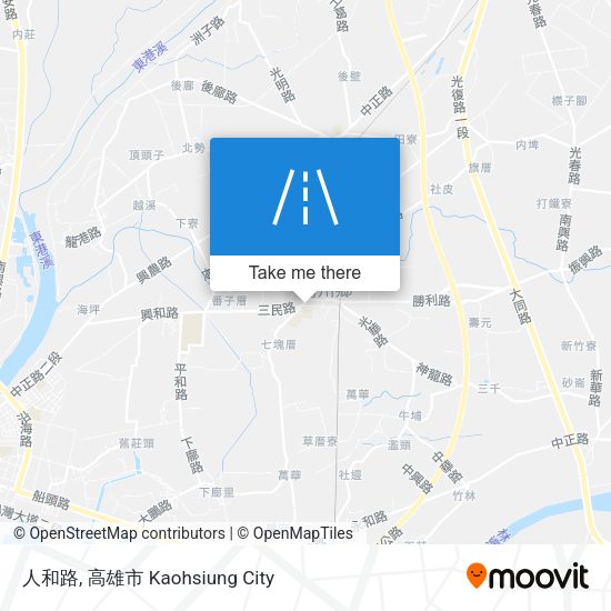 人和路 map