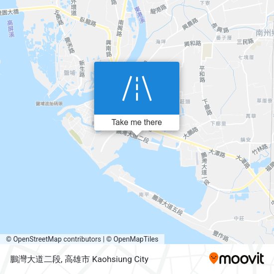 鵬灣大道二段地圖