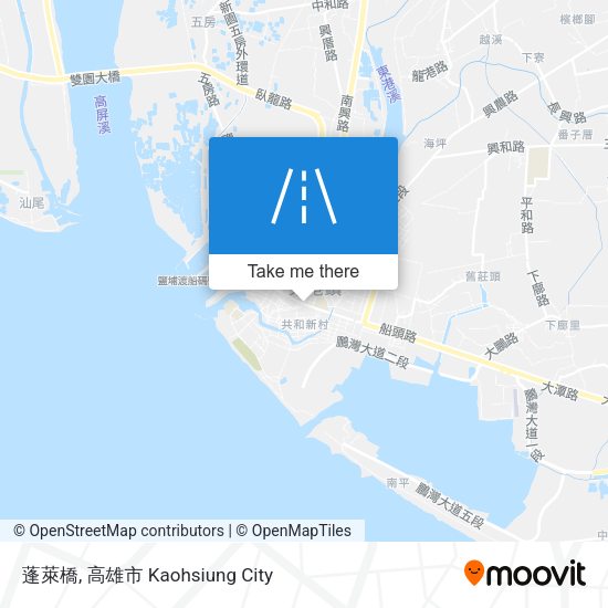 蓬萊橋 map