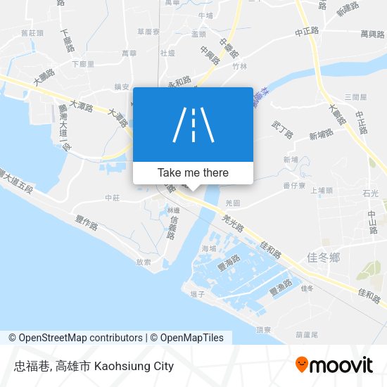 忠福巷 map