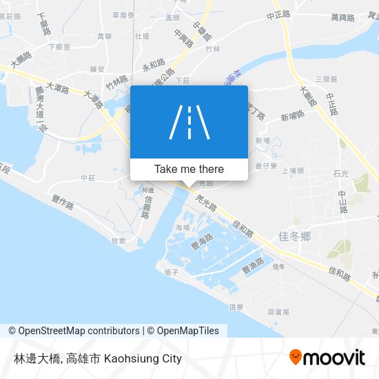 林邊大橋地圖