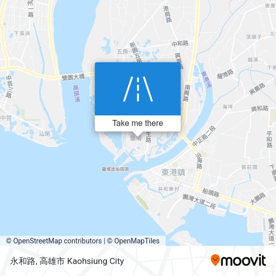 永和路地圖