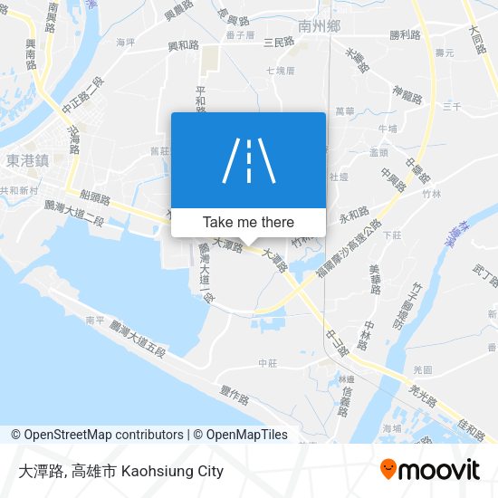 大潭路 map