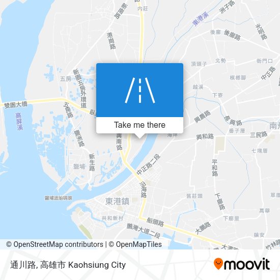 通川路 map
