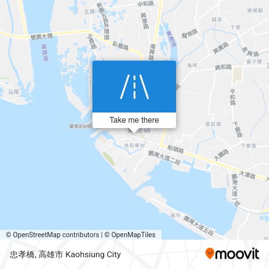 忠孝橋 map