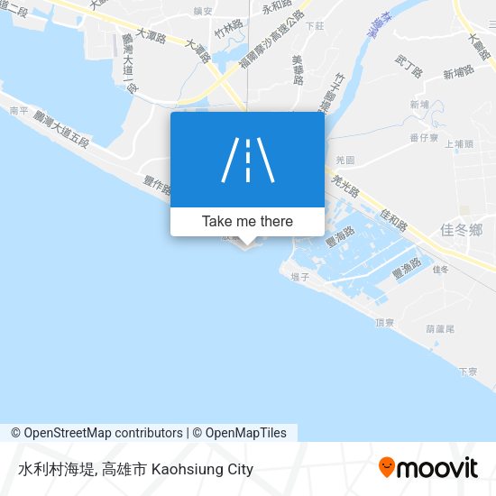 水利村海堤地圖