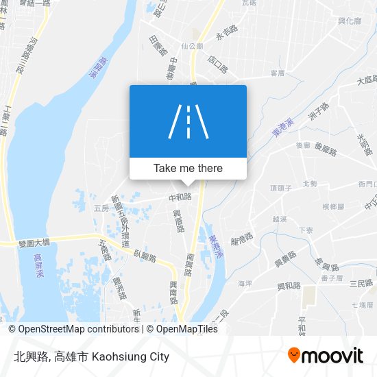 北興路地圖