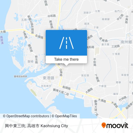興中東三街 map