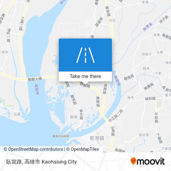 臥龍路地圖