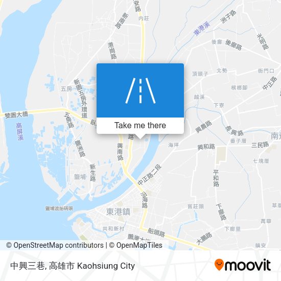 中興三巷地圖