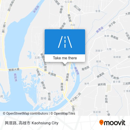 興厝路 map