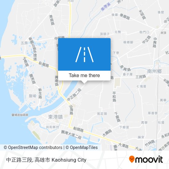 中正路三段 map