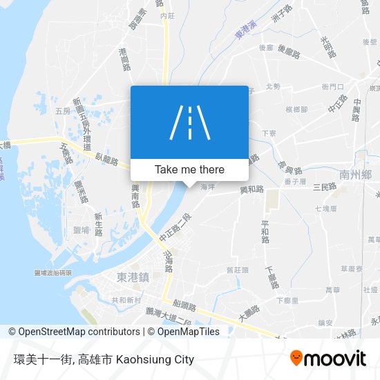 環美十一街 map