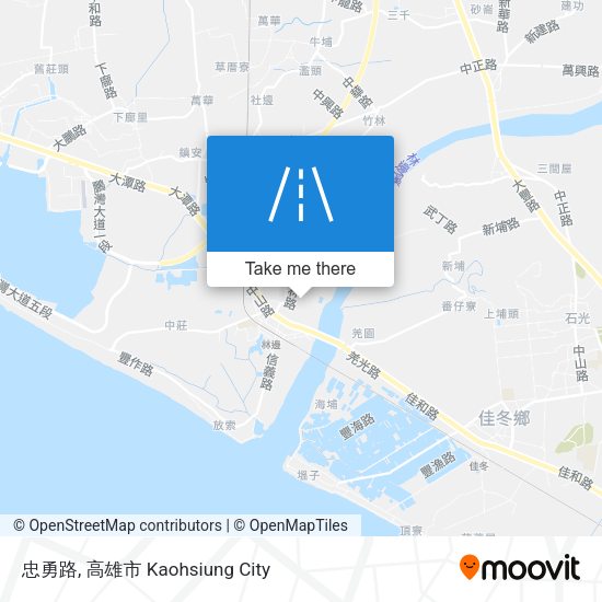 忠勇路 map
